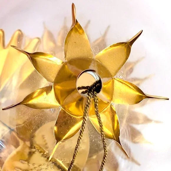 Vintage Resl Lenz Western Germany Foil Spinner Bird Ornament Rare
